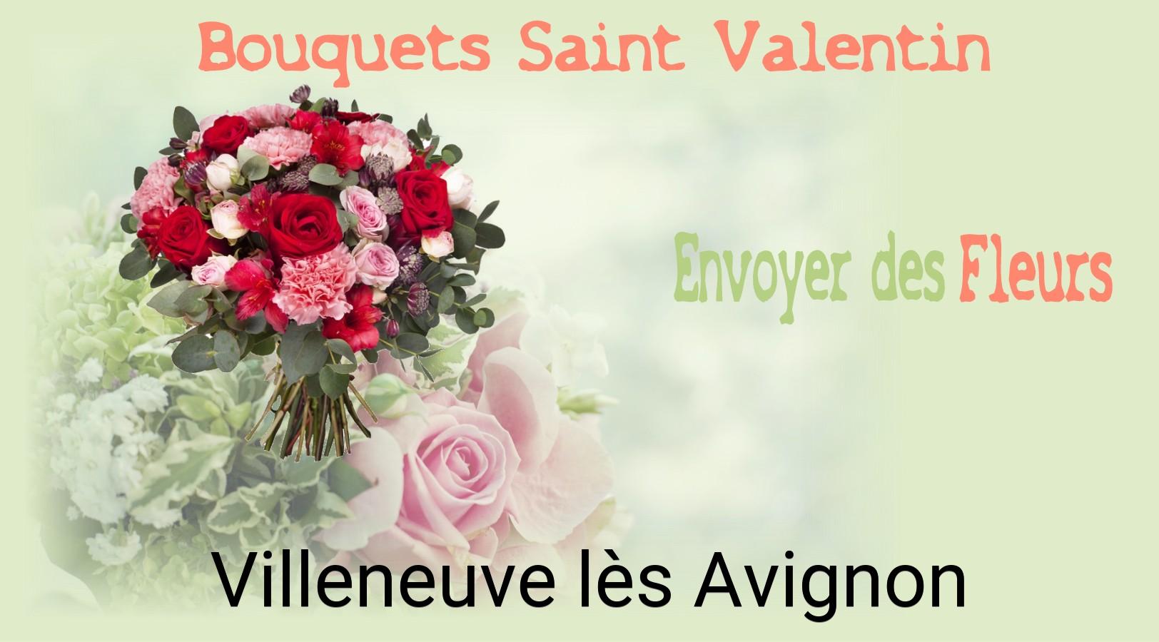 Roses de Saint-Valentin livrées à Villeneuve-lès-Avignon